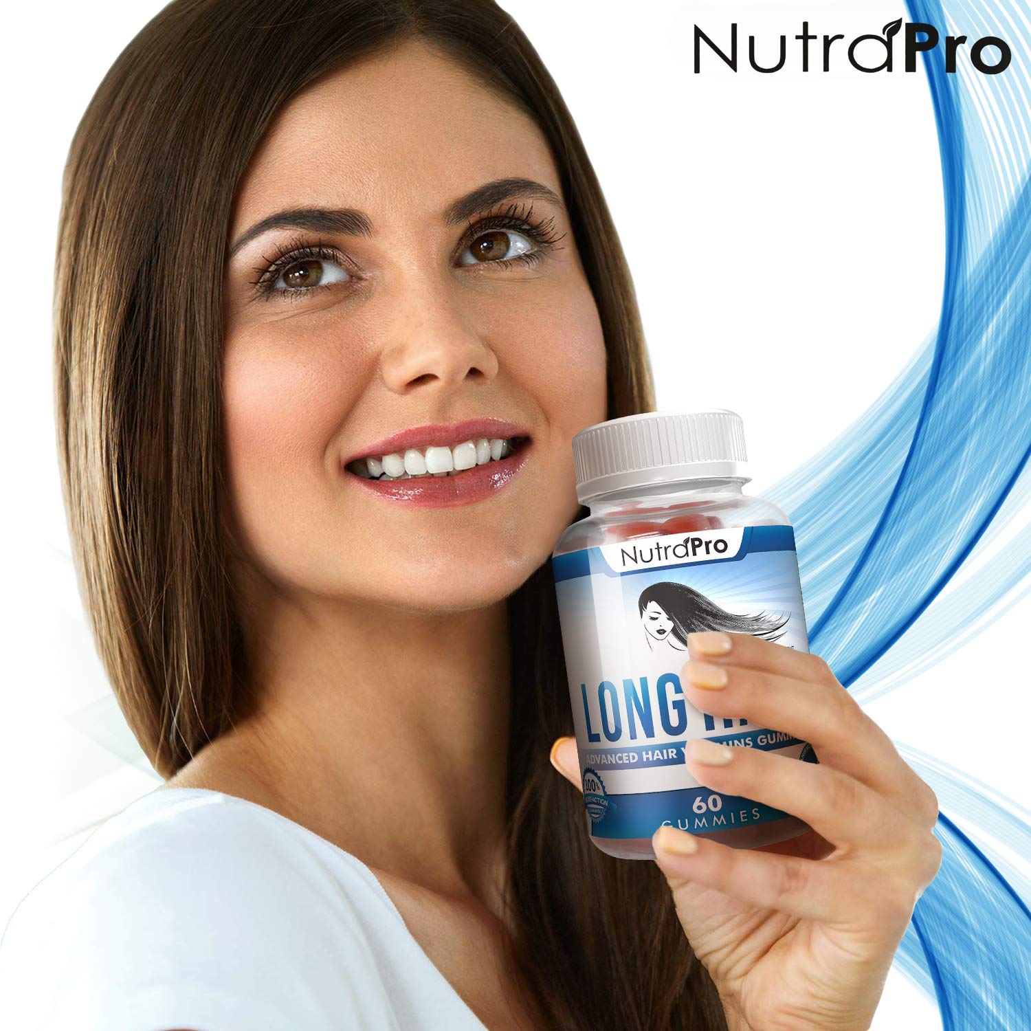 Foto 8 pulgar | Suplemento Para El Crecimiento Del Cabello Nutrapro Long Hair Gummies - Venta Internacional.