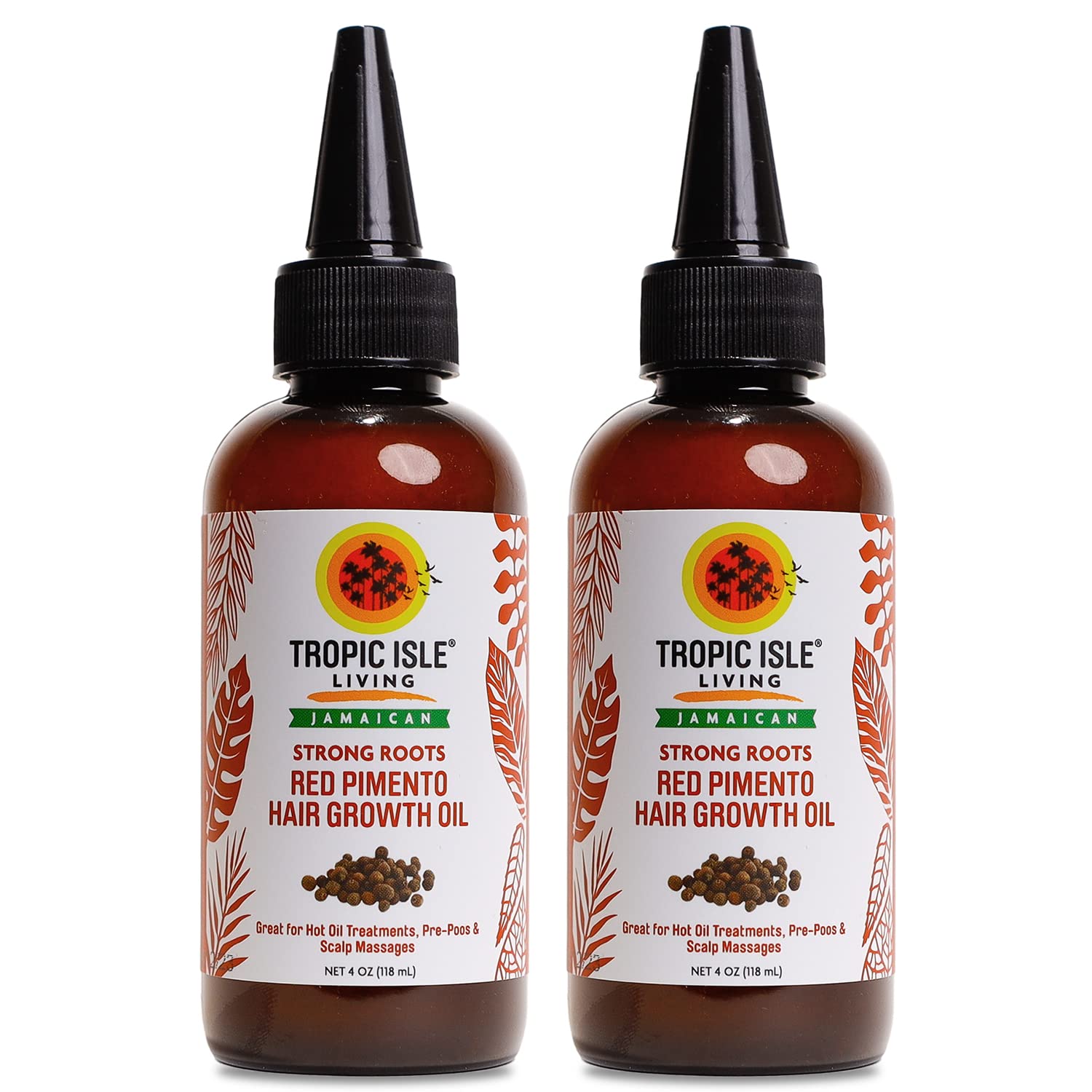 Foto 2 pulgar | Aceite Para El Crecimiento Del Cabello Tropic Isle Living Strong Roots Red Pimento - Venta Internacional.