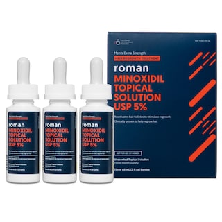 Foto 1 | Tratamiento Para La Caída Del Cabello Roman, Solución Tópica Para Hombres Con 5% De Minoxidi - Venta Internacional.