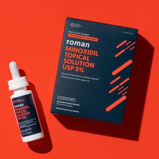 Foto 2 | Tratamiento Para La Caída Del Cabello Roman, Solución Tópica Para Hombres Con 5% De Minoxidi - Venta Internacional.
