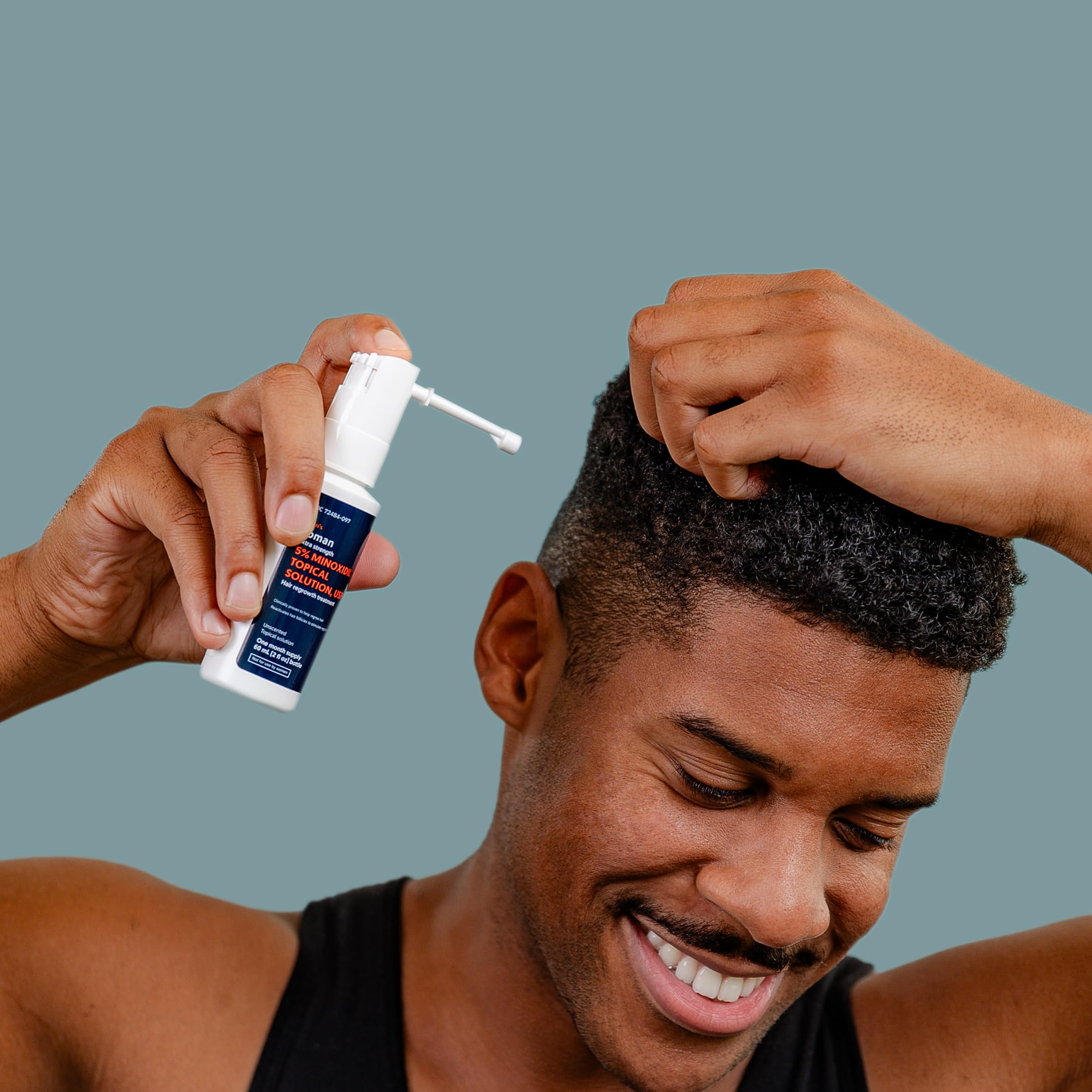 Foto 6 pulgar | Spray De Tratamiento Para El Crecimiento Del Cabello Roman Con 5% De Minoxidil, 90 Ml, Para Hombres - Venta Internacio