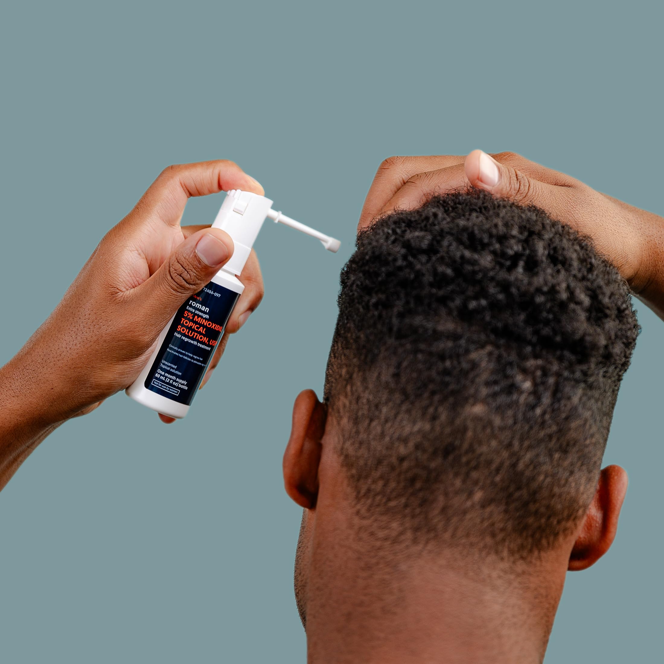 Foto 6 | Spray De Tratamiento Para El Crecimiento Del Cabello Roman Con 5% De Minoxidil, 90 Ml, Para Hombres - Venta Internacio
