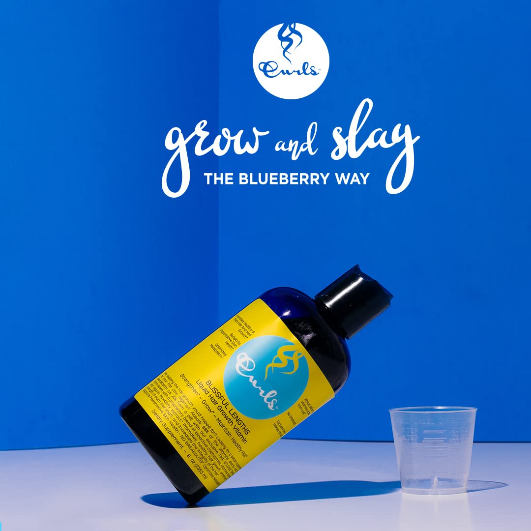 Foto 4 | La Vitamina Para El Crecimiento Del Cabello Riza Blueberry Bliss Longitudes Maravillosas - Venta Internacional.