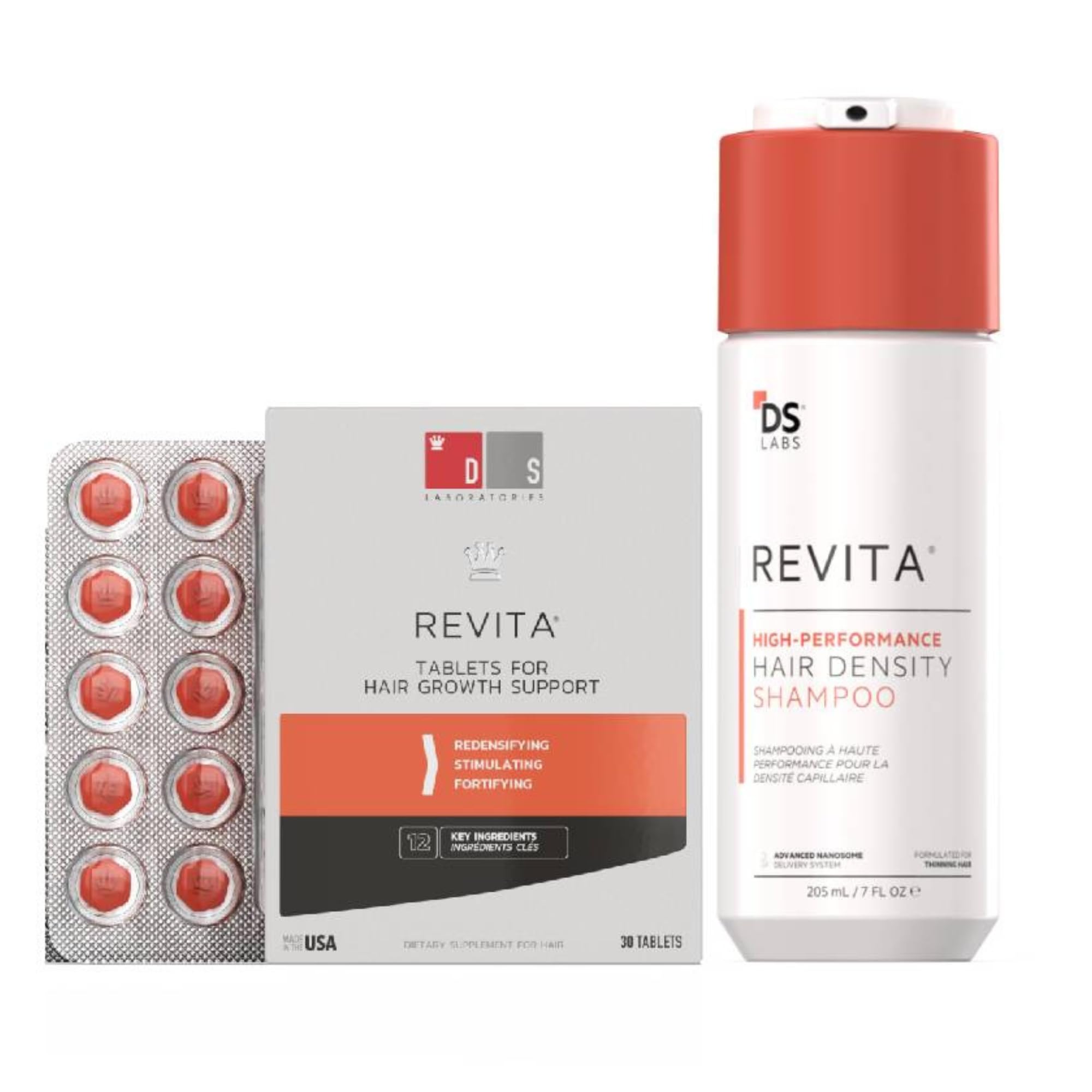 Champú Y Tabletas Ds Laboratories Revita Hair Recrowth - Venta Internacional.