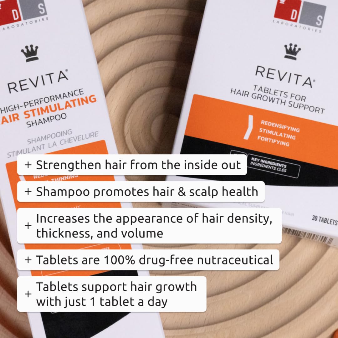 Foto 3 pulgar | Champú Y Tabletas Ds Laboratories Revita Hair Recrowth - Venta Internacional.