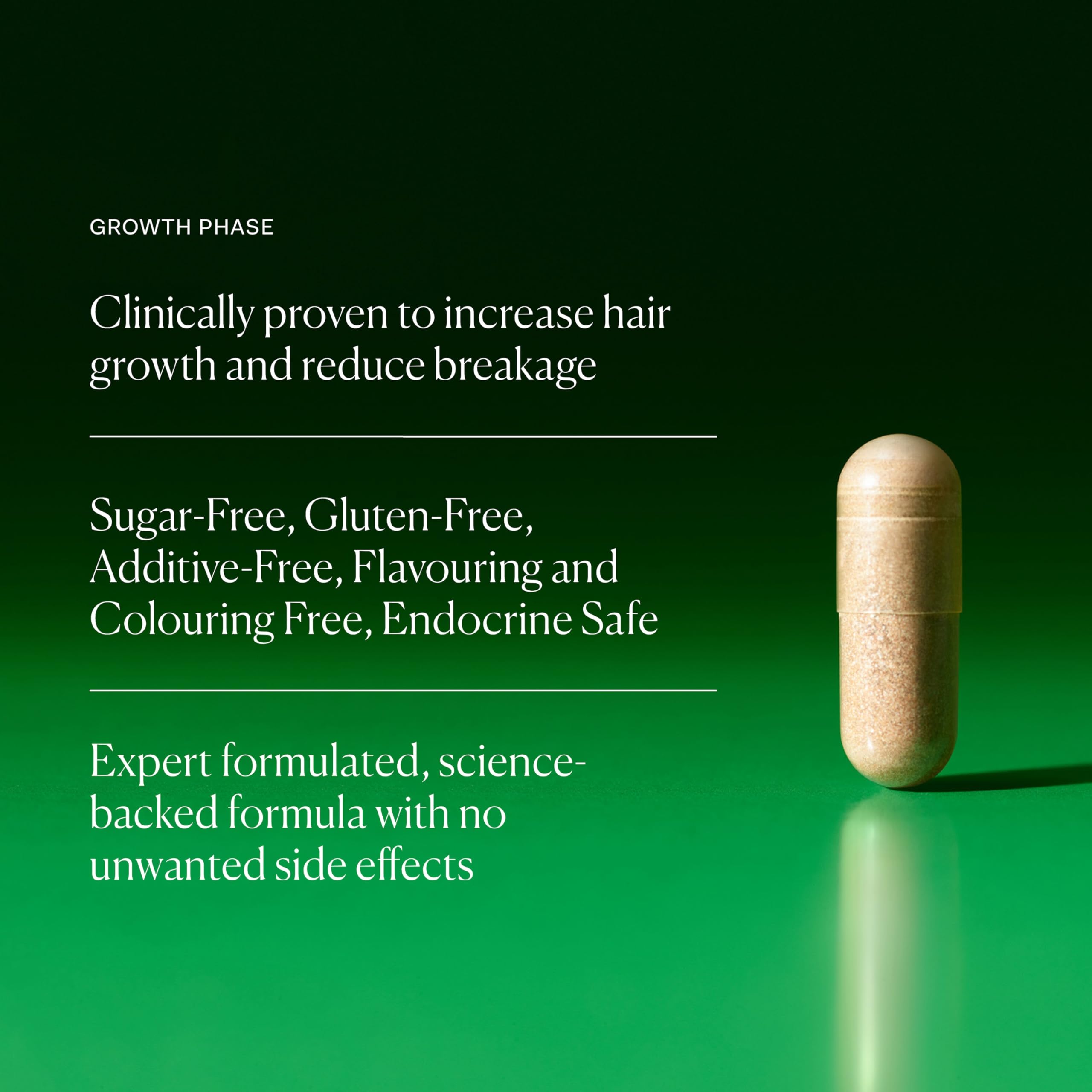 Foto 3 pulgar | Suplemento The Nue Co. La Fase De Crecimiento Favorece El Crecimiento Del Cabello Al 30%  - Venta Internacional.