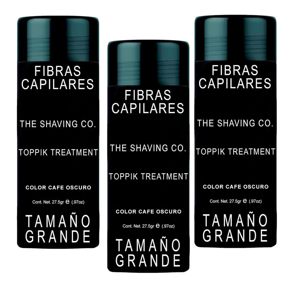 Foto 1 | Kit de 3 Fibras Capilares The Shaving Co Toppik Treatment Café