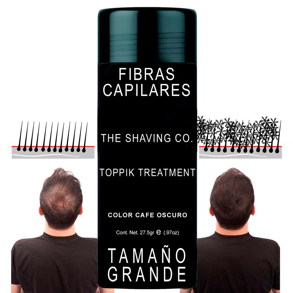 Foto 3 pulgar | Kit de 3 Fibras Capilares The Shaving Co Toppik Treatment Café