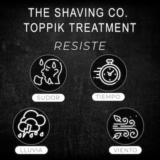 Foto 4 | Kit de 2 Fibras Capilares The Shaving Co Toppik Treatment Negro