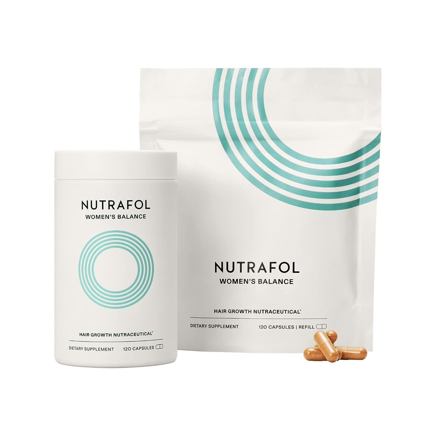 Foto 2 pulgar | Suplementos Para El Crecimiento Del Cabello Nutrafol Women's Balance 2 Month - Venta Internacional.
