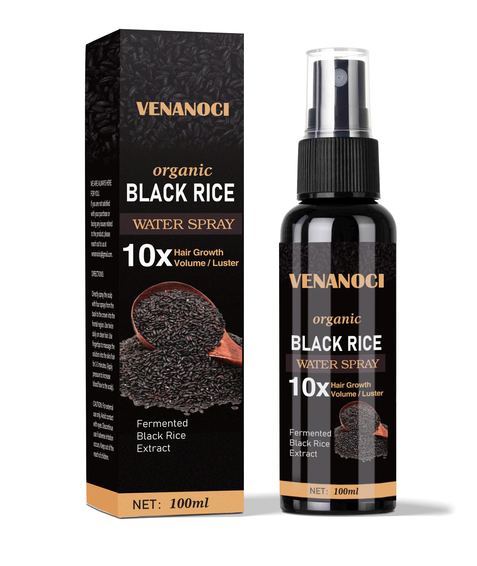 Foto 2 pulgar | Sérum Para El Crecimiento Del Cabello Venanoci Rice Water Spray Para Mujeres Y Hombres - Venta Internacional.