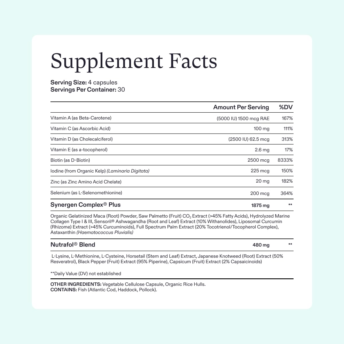 Foto 7 | Suplementos Para El Crecimiento Del Cabello Nutrafol Women's Balance 45+ 3 Month - Venta Internacional.