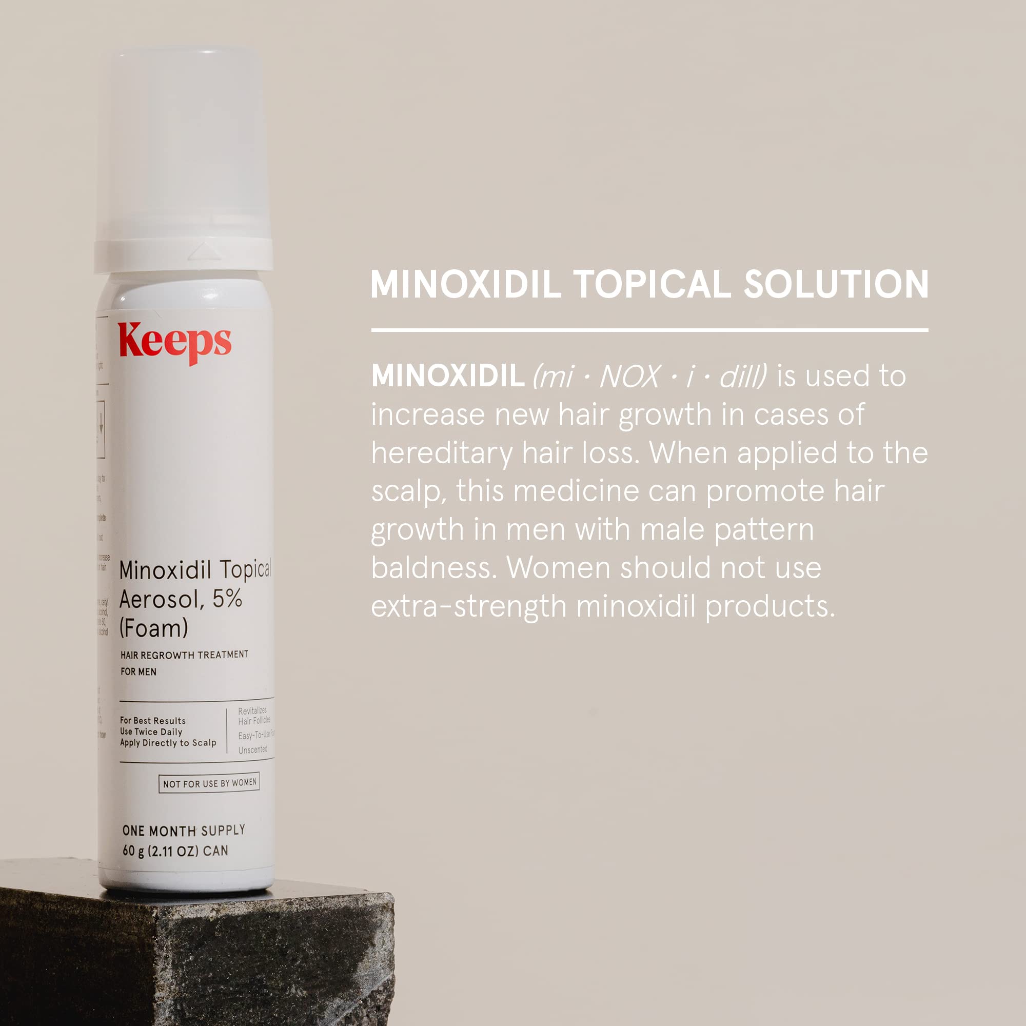 Foto 5 pulgar | El Tratamiento Para El Crecimiento Del Cabello Mantiene Una Fuerza Extra Con Minoxidil 5% En Hombres - Venta Internac
