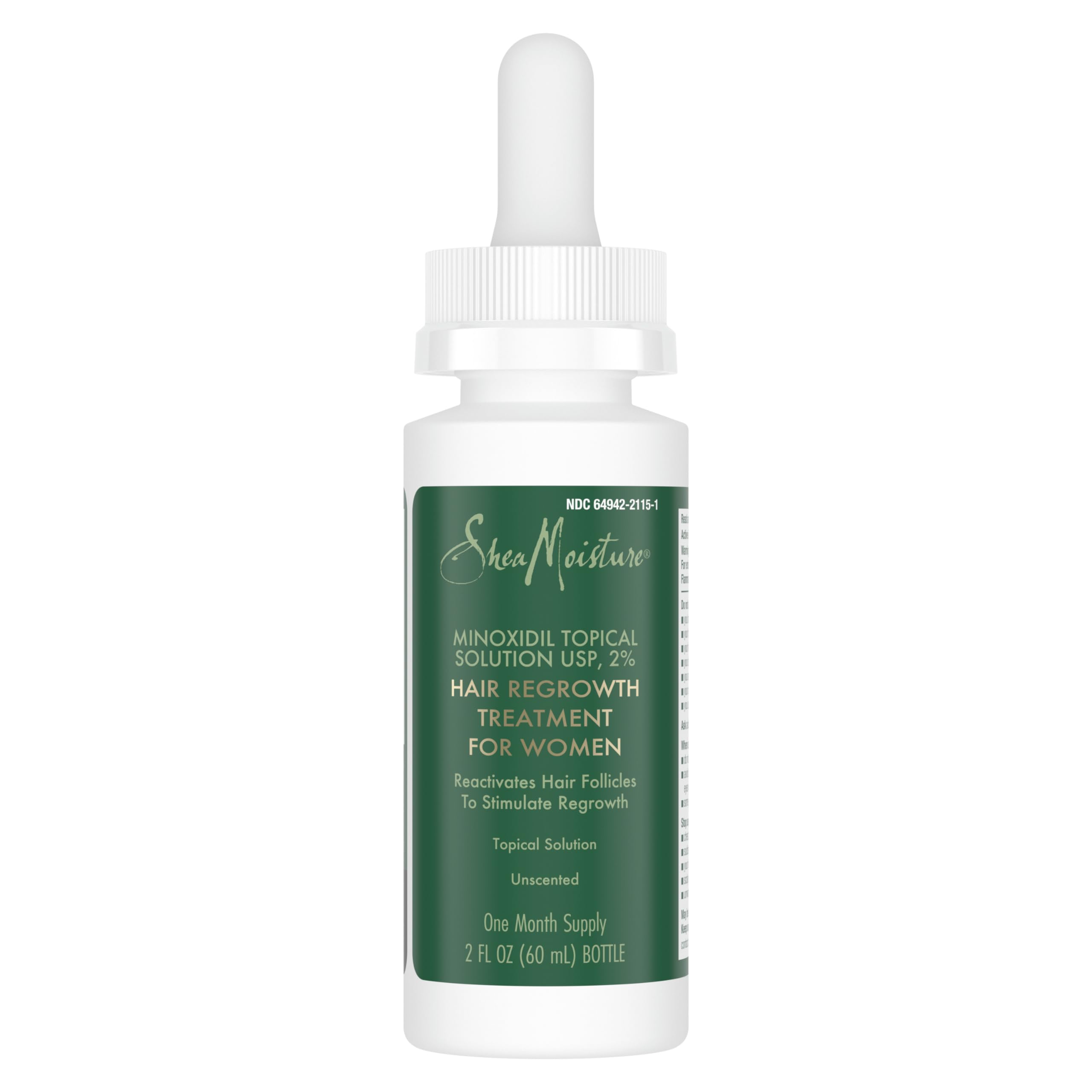 Foto 2 pulgar | Tratamiento para el Crecimiento del Cabello Shemoisture Minoxidil 2% 60 ml - Venta Internacional