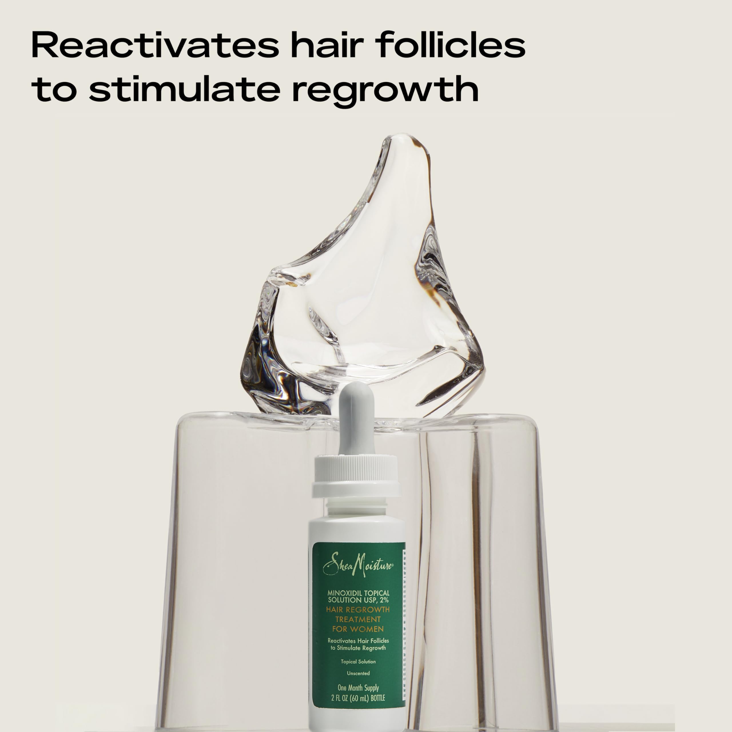 Foto 4 pulgar | Tratamiento para el Crecimiento del Cabello Shemoisture Minoxidil 2% 60 ml - Venta Internacional