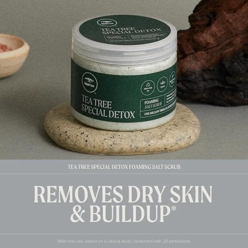 Foto 4 pulgar | Exfoliante para Cuero Cabelludo Tea Tree Sal Espumosa Especial Desintoxicante 200 Ml - Venta Internacional