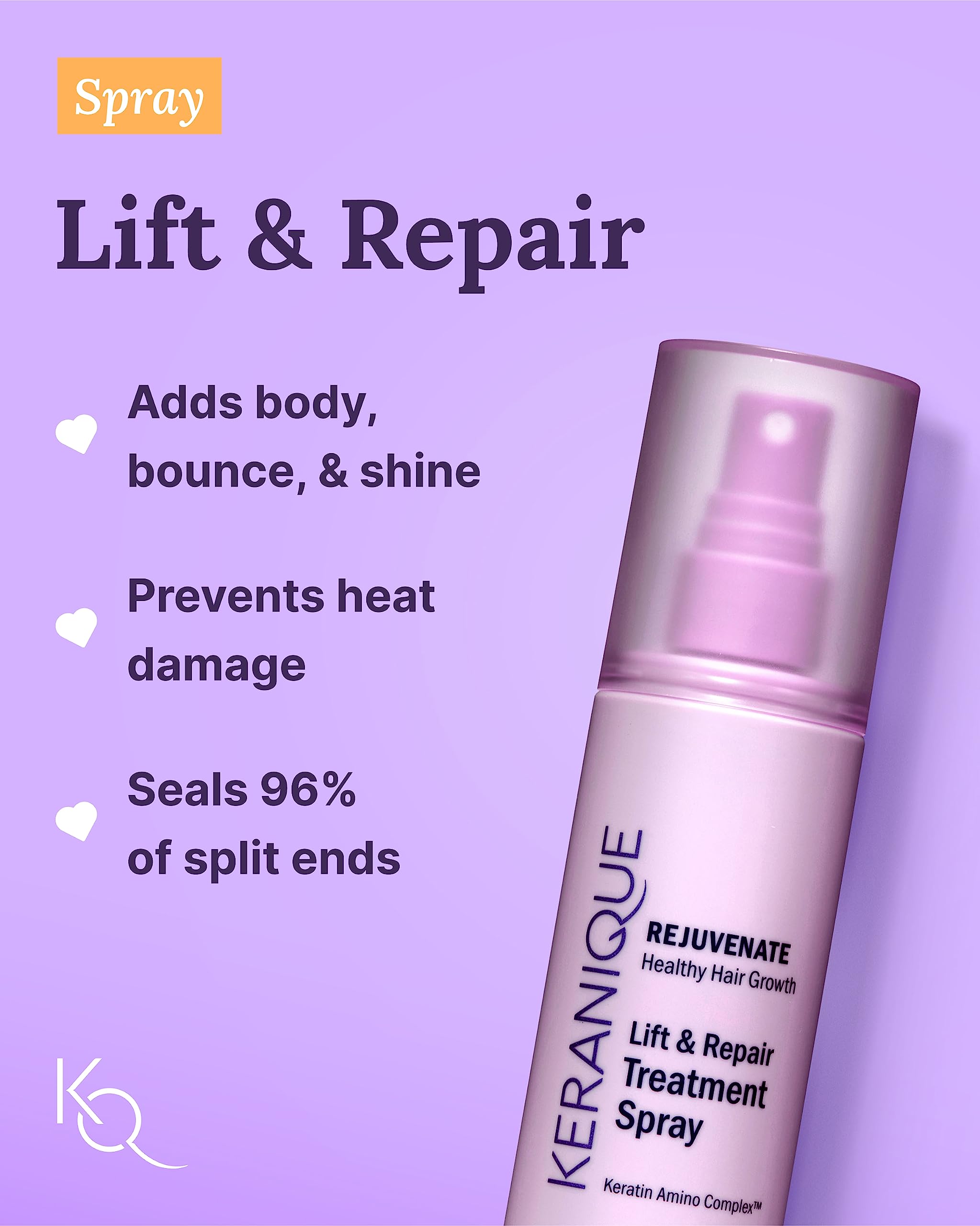 Foto 5 pulgar | Set de Productos para el Cabello Keranique Thinning Hair Voluminizing - Venta Internacional