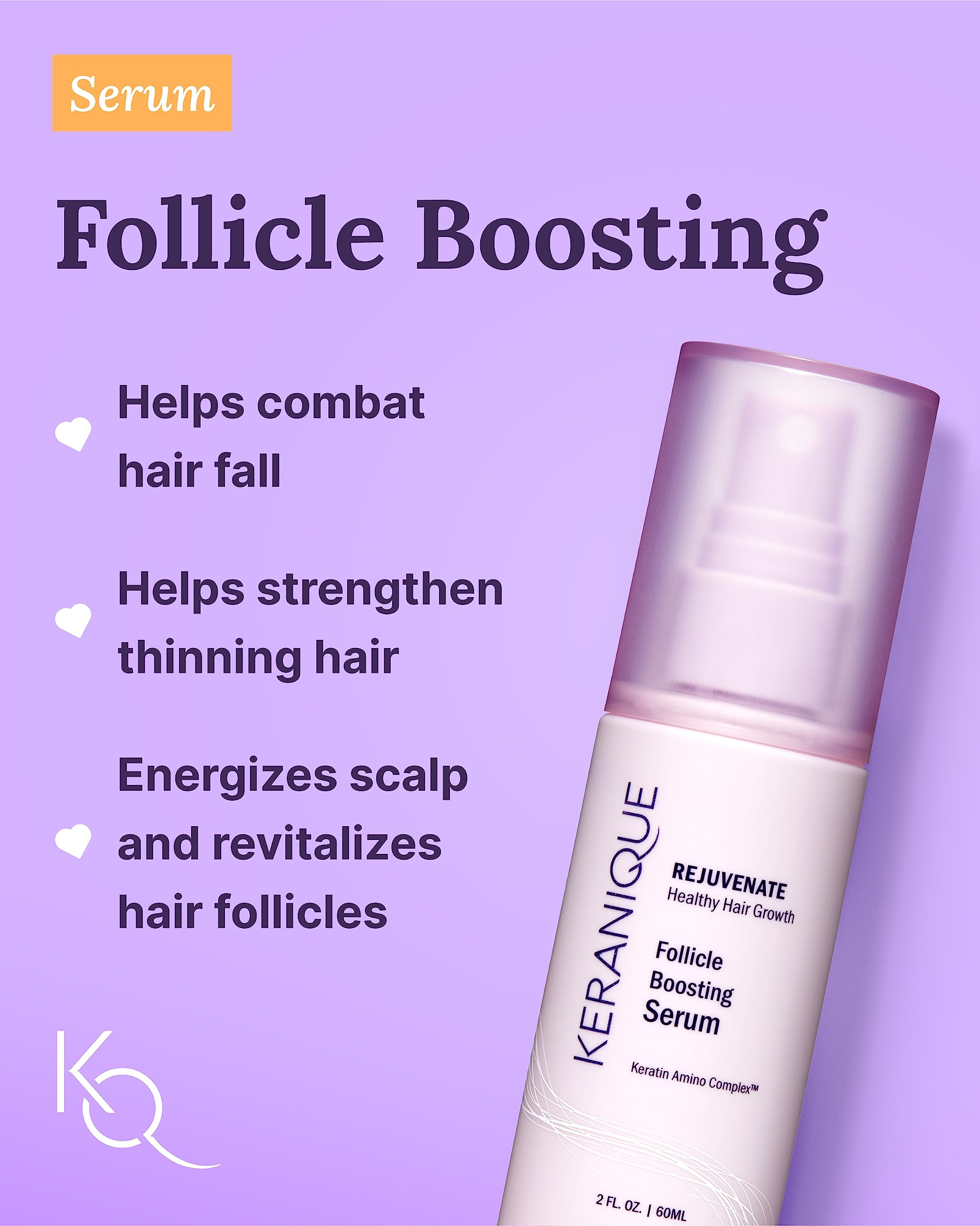 Foto 6 pulgar | Set de Productos para el Cabello Keranique Thinning Hair Voluminizing - Venta Internacional