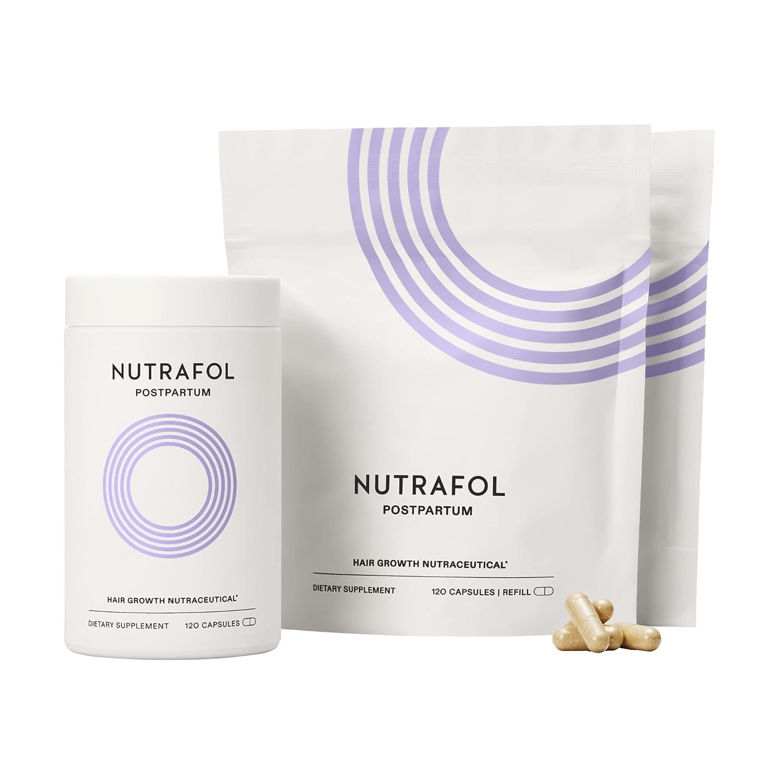 Foto 2 pulgar | Suplemento Nutrafol Postpartum de 120 Cápsulas-Venta Internacional