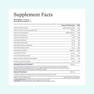 Foto 5 | Suplemento Nutrafol Postpartum de 120 Cápsulas-Venta Internacional