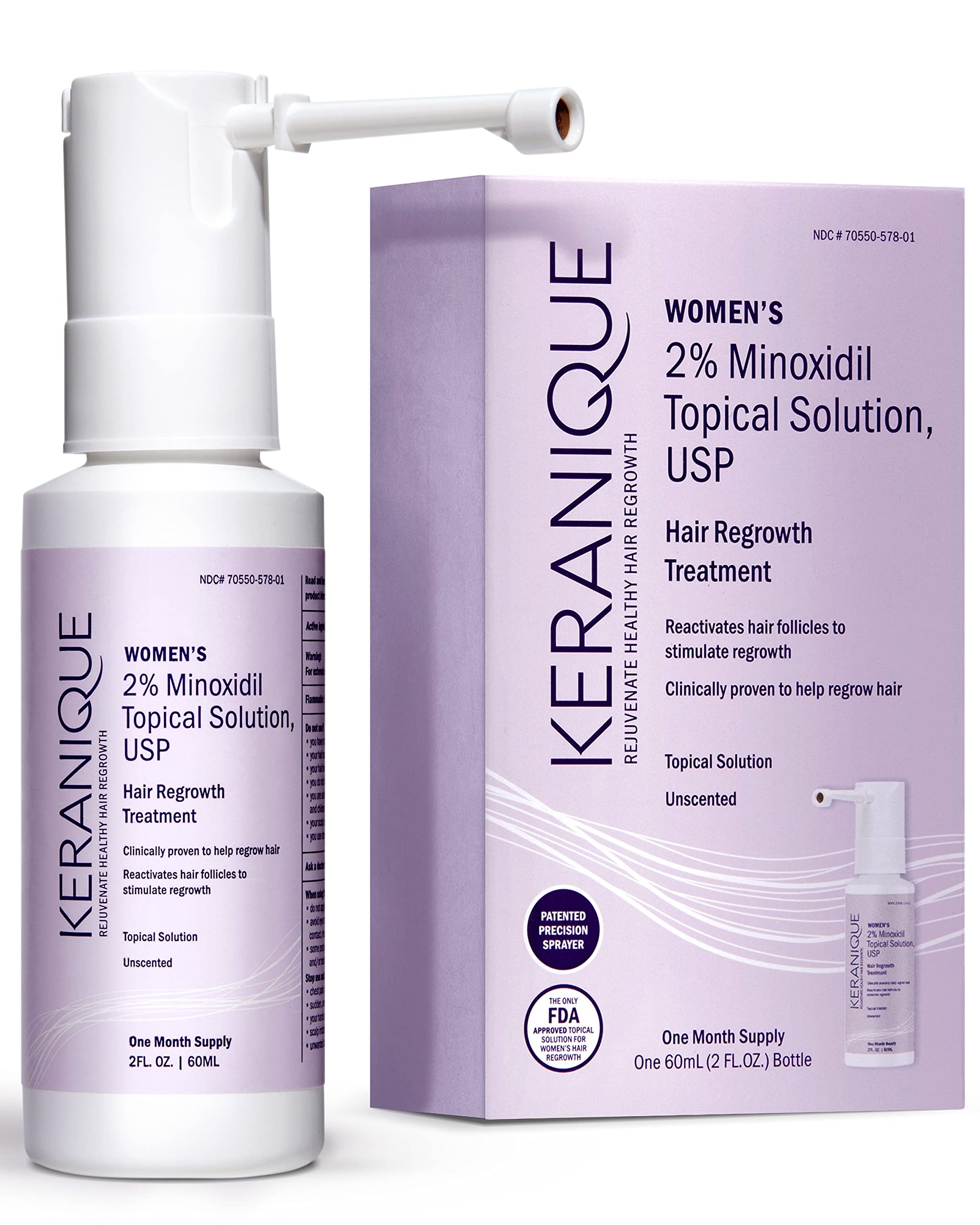 Foto 2 pulgar | Tratamiento para el Cabello Keranique de 60 ml-Venta Internacional