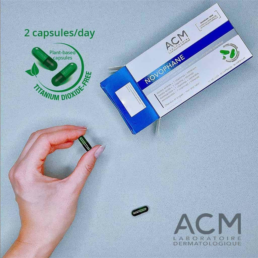 Foto 3 | Suplemento Acm Laboratoire Novophane Caps Contra La Caída Del Cabello - Venta Internacional.