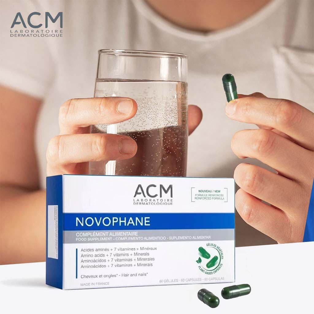 Foto 4 | Suplemento Acm Laboratoire Novophane Caps Contra La Caída Del Cabello - Venta Internacional.