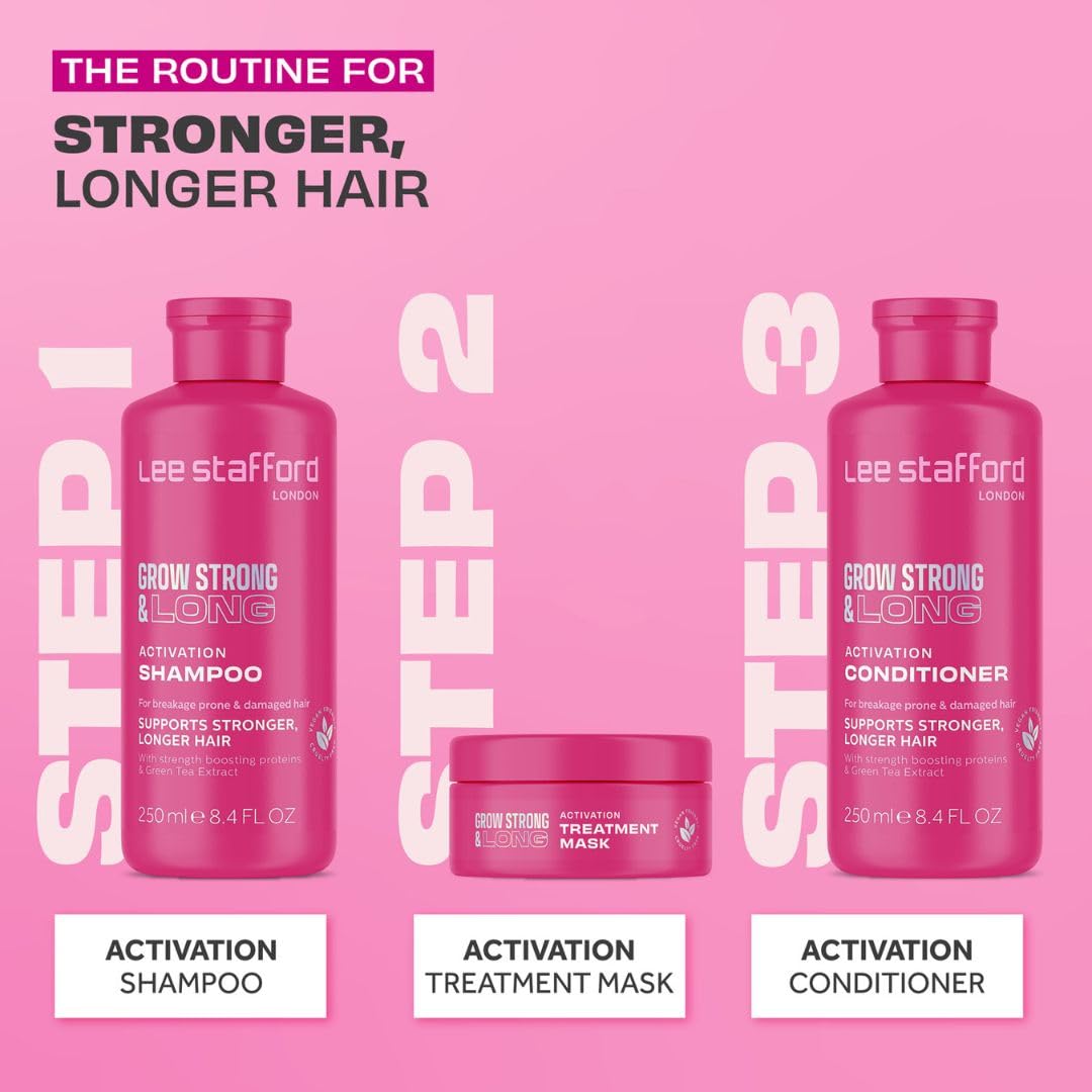 Foto 4 | Mascarilla Para El Crecimiento Del Cabello Lee Stafford Grow Strong & Long 200 Ml - Venta Internacional.