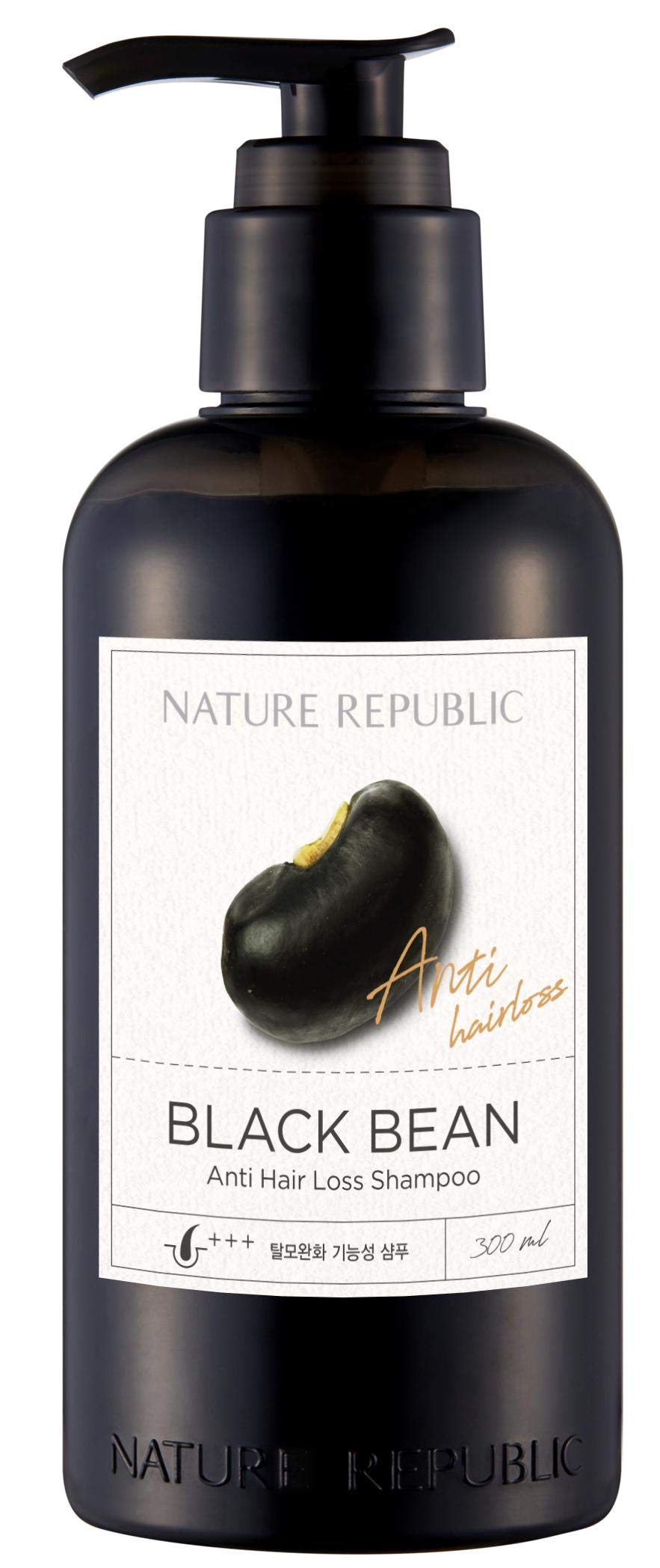 Foto 2 pulgar | Champú Nature Republic Black Bean Anticaída 300 Ml - Venta Internacional.