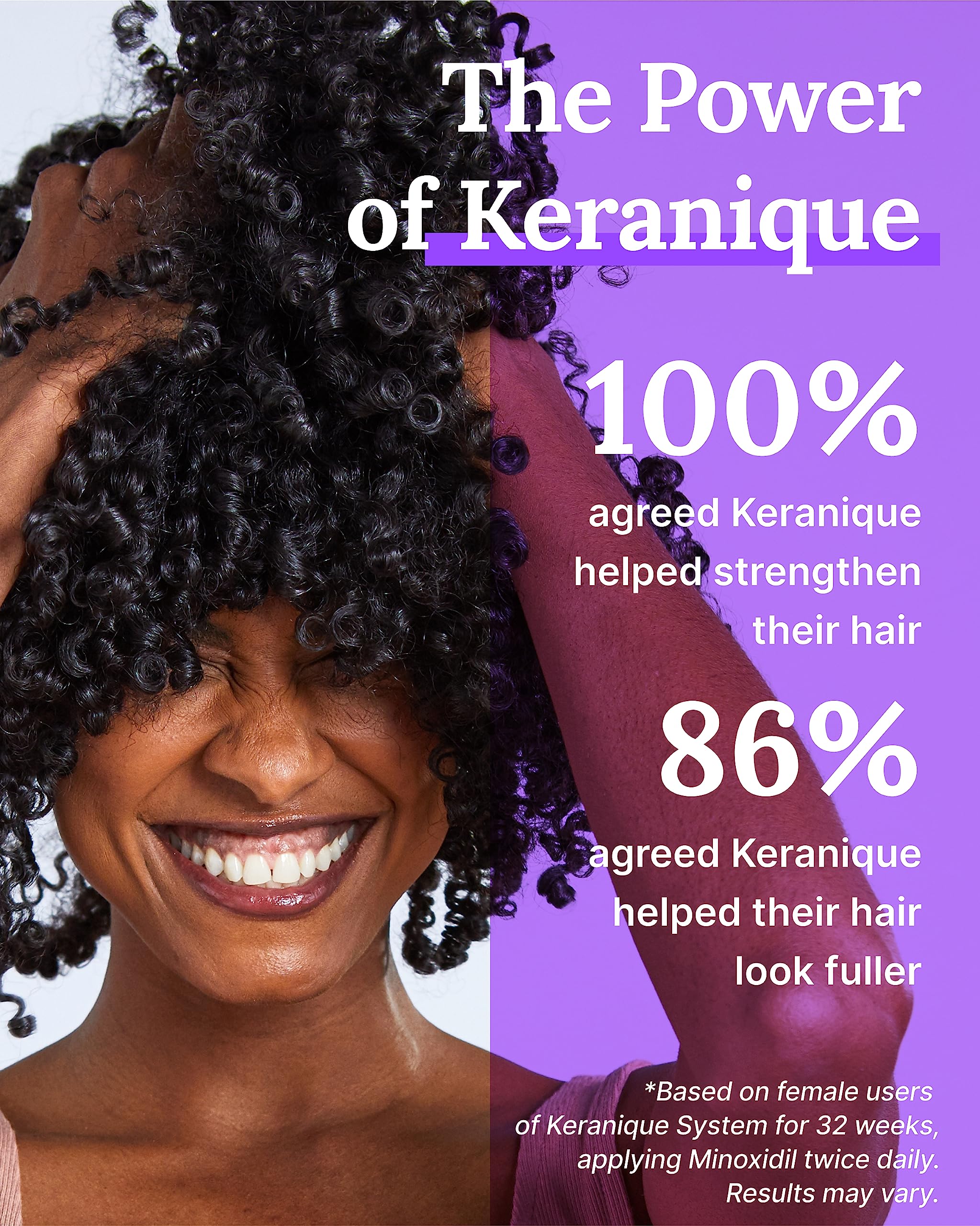 Foto 7 pulgar | Sérum Para Engrosar El Cabello Keranique Advanced Keratin Spray - Venta Internacional.