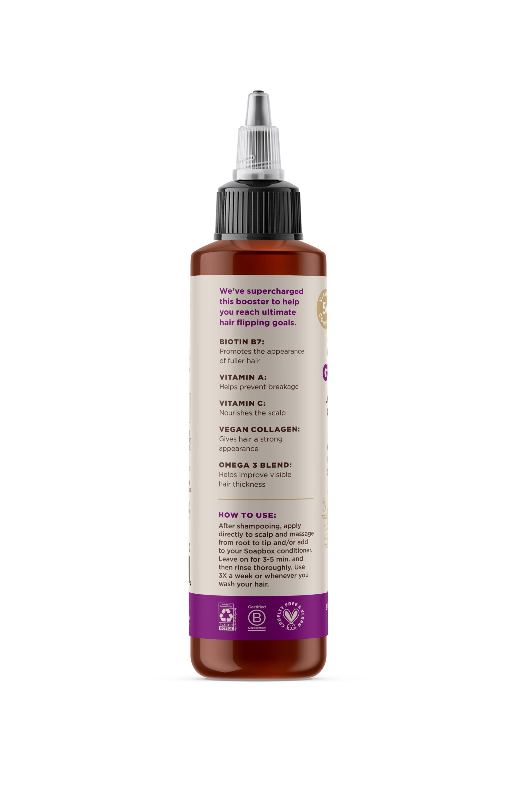 Foto 4 pulgar | Tratamiento Capilar Soapbox Oh My Growth Vitamin Booster 150 Ml - Venta Internacional.