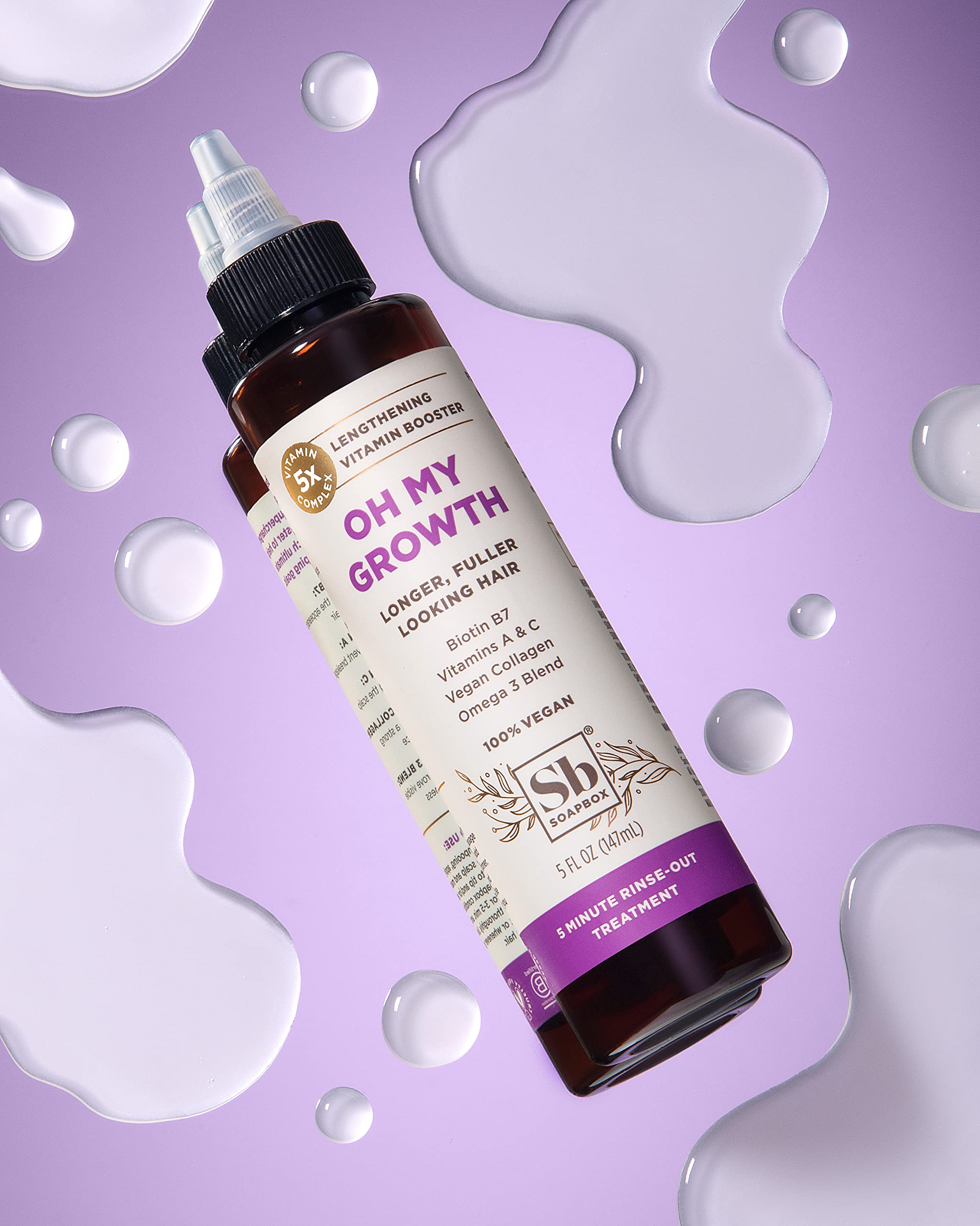 Foto 8 pulgar | Tratamiento Capilar Soapbox Oh My Growth Vitamin Booster 150 Ml - Venta Internacional.