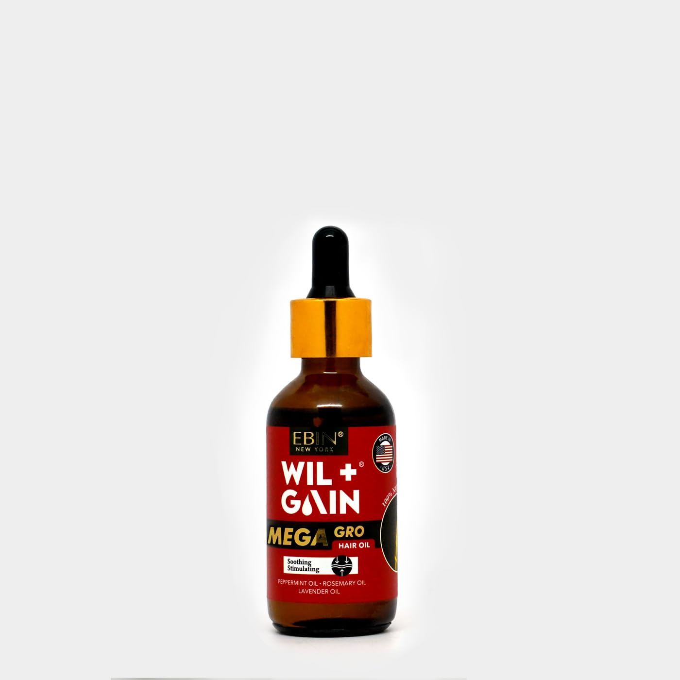 Foto 2 pulgar | Aceite Capilar Ebin New York Triple Strength 60 Ml Con Menta - Venta Internacional.