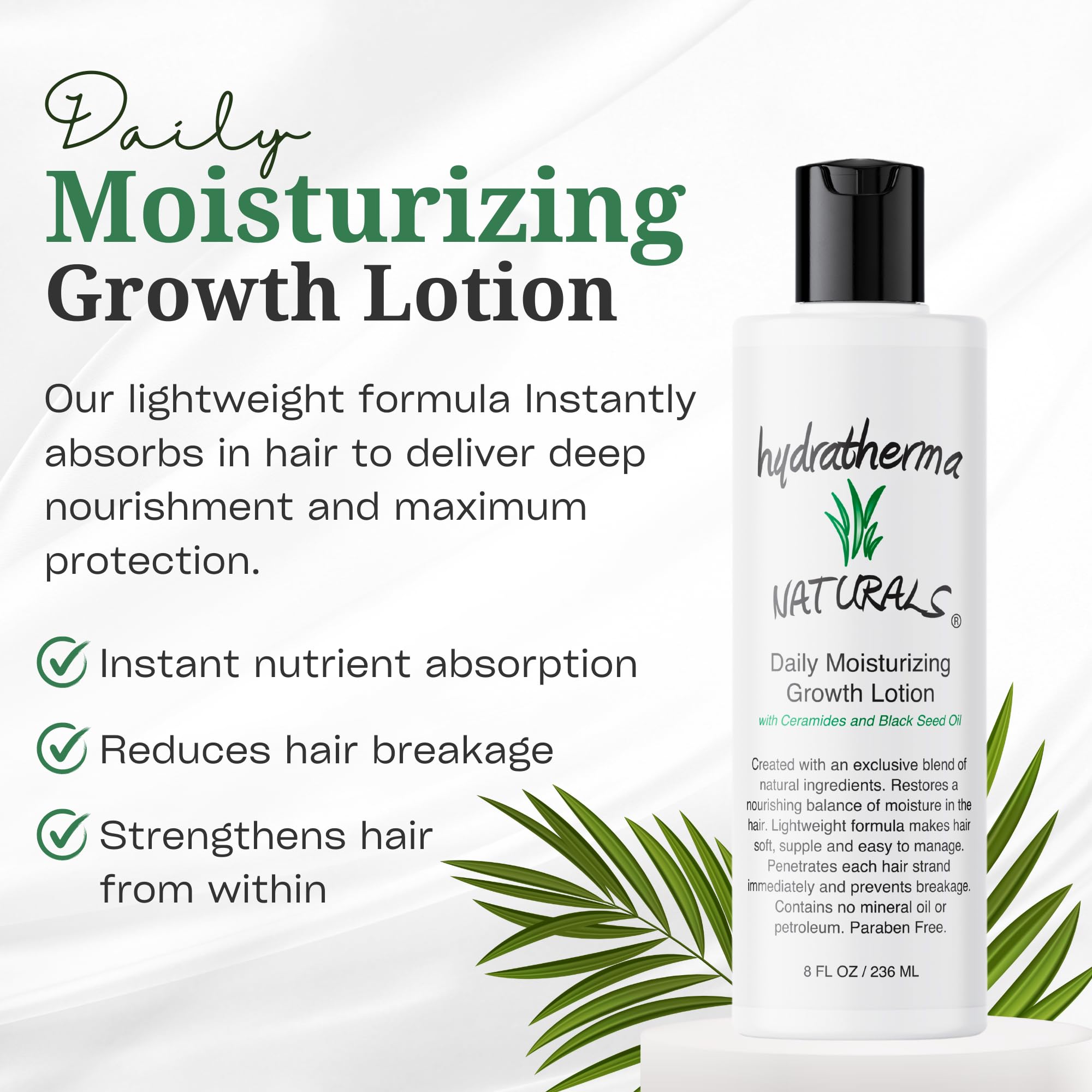 Foto 2 | Loción Hidratante Para El Crecimiento Hydratherma Naturals 355 Ml - Venta Internacional.