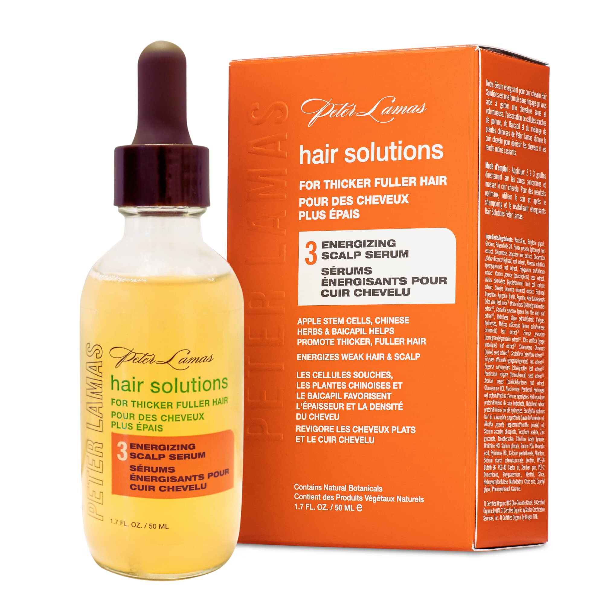 Foto 2 pulgar | Sérum Para Cuero Cabelludo Peter Lamas Hair Solutions, Energizante, 50 Ml - Venta Internacional.