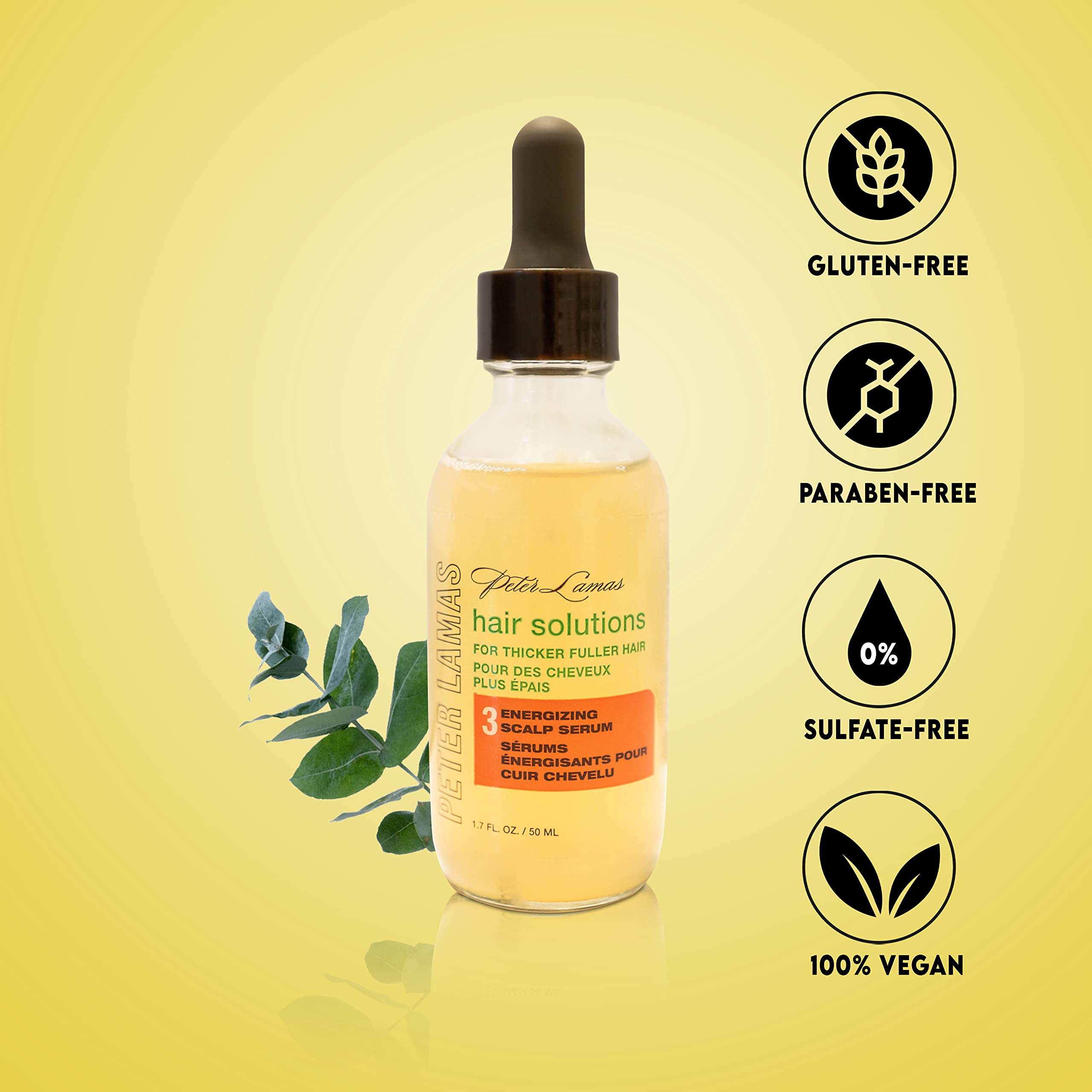 Foto 5 pulgar | Sérum Para Cuero Cabelludo Peter Lamas Hair Solutions, Energizante, 50 Ml - Venta Internacional.