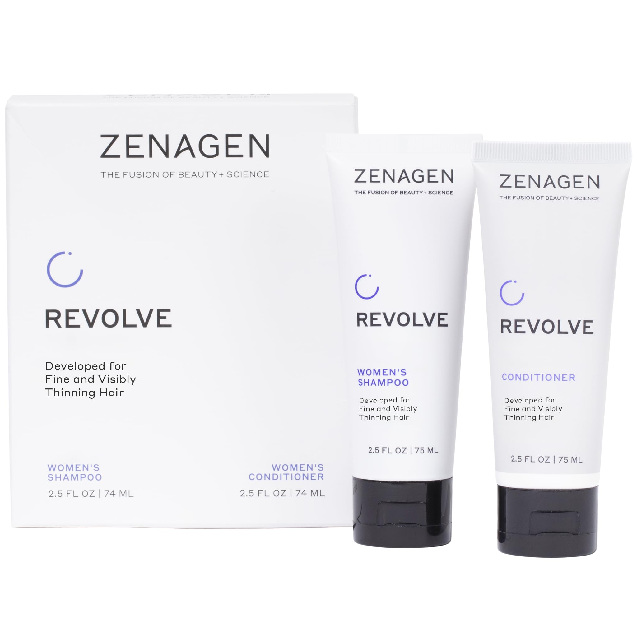Foto 2 pulgar | Tratamiento Anticaída Zenagen Revolve Shampoo + Acondicionador - Venta Internacional.