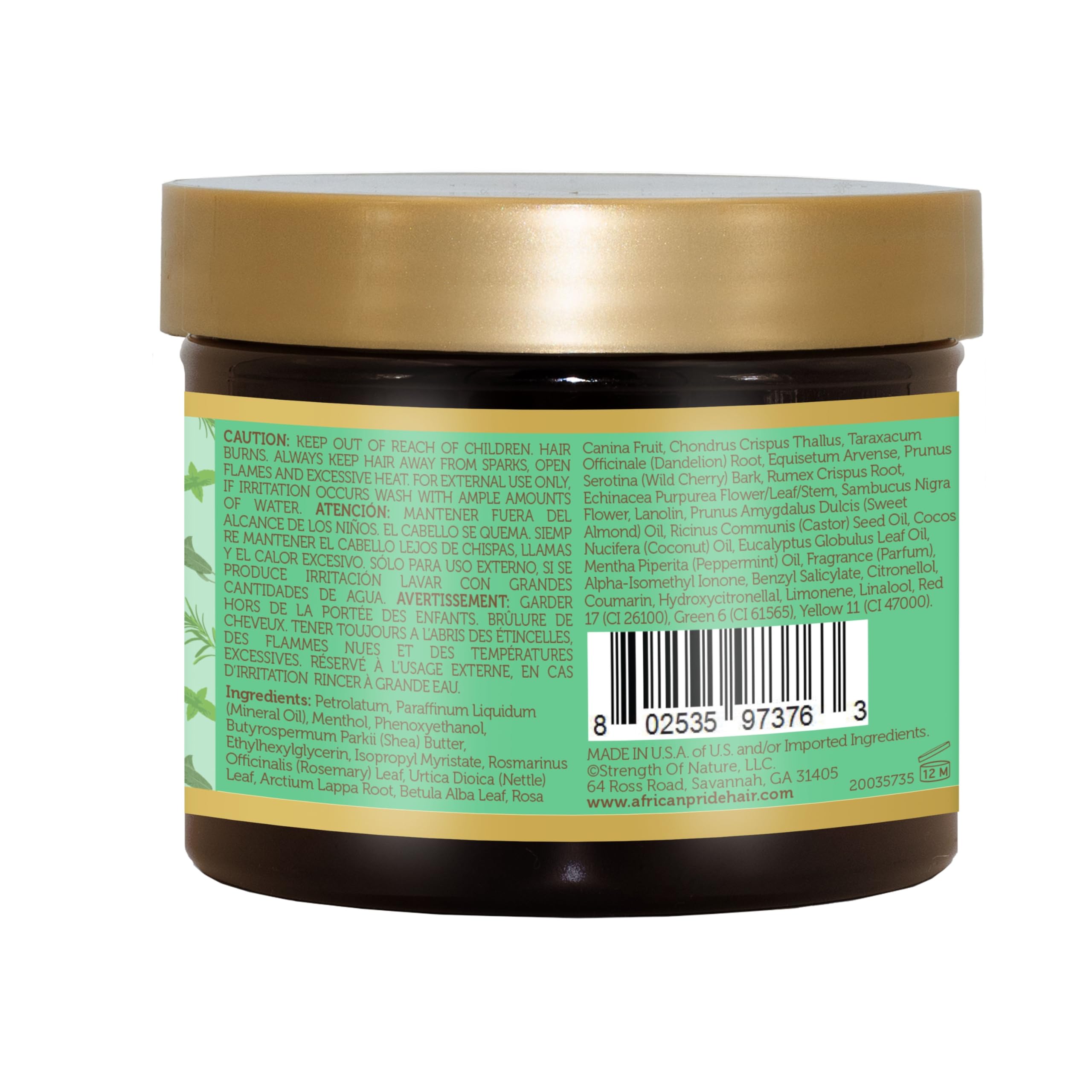 Foto 3 pulgar | Bálsamo Fortalecedor Del Cabello African Pride Feel It Formula 120 Ml - Venta Internacional.