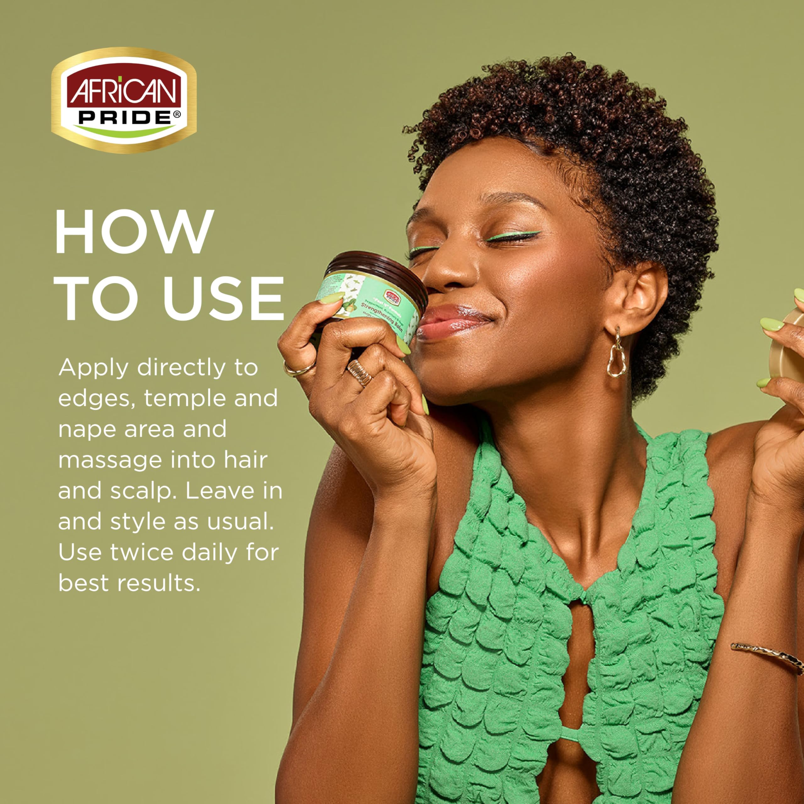 Foto 4 | Bálsamo Fortalecedor Del Cabello African Pride Feel It Formula 120 Ml - Venta Internacional.