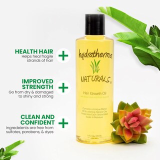 Foto 2 | Aceite Para El Crecimiento Del Cabello Hydratherma Naturals 240 Ml Para Todo Tipo De Cabello - Venta Internacional.