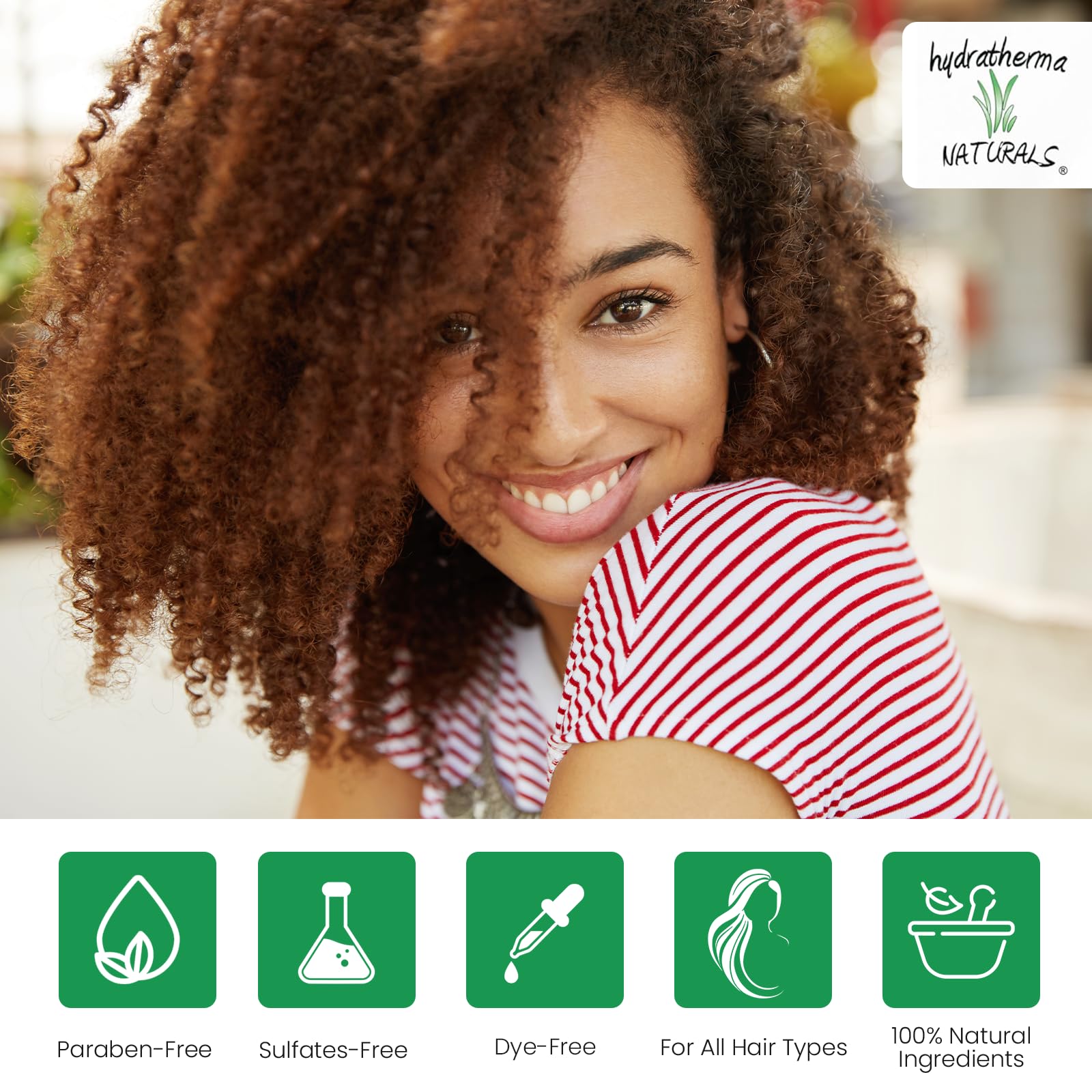 Foto 5 pulgar | Aceite Para El Crecimiento Del Cabello Hydratherma Naturals 240 Ml Para Todo Tipo De Cabello - Venta Internacional.
