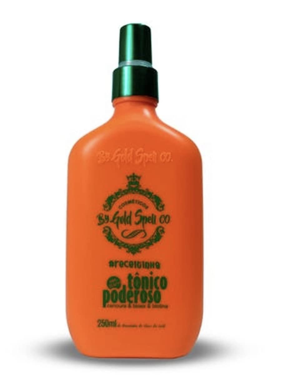 Tónico Capilar Gold Spell Poderoso, 250 Ml, Fortalecedor Y Antipérdida - Venta Internacional.