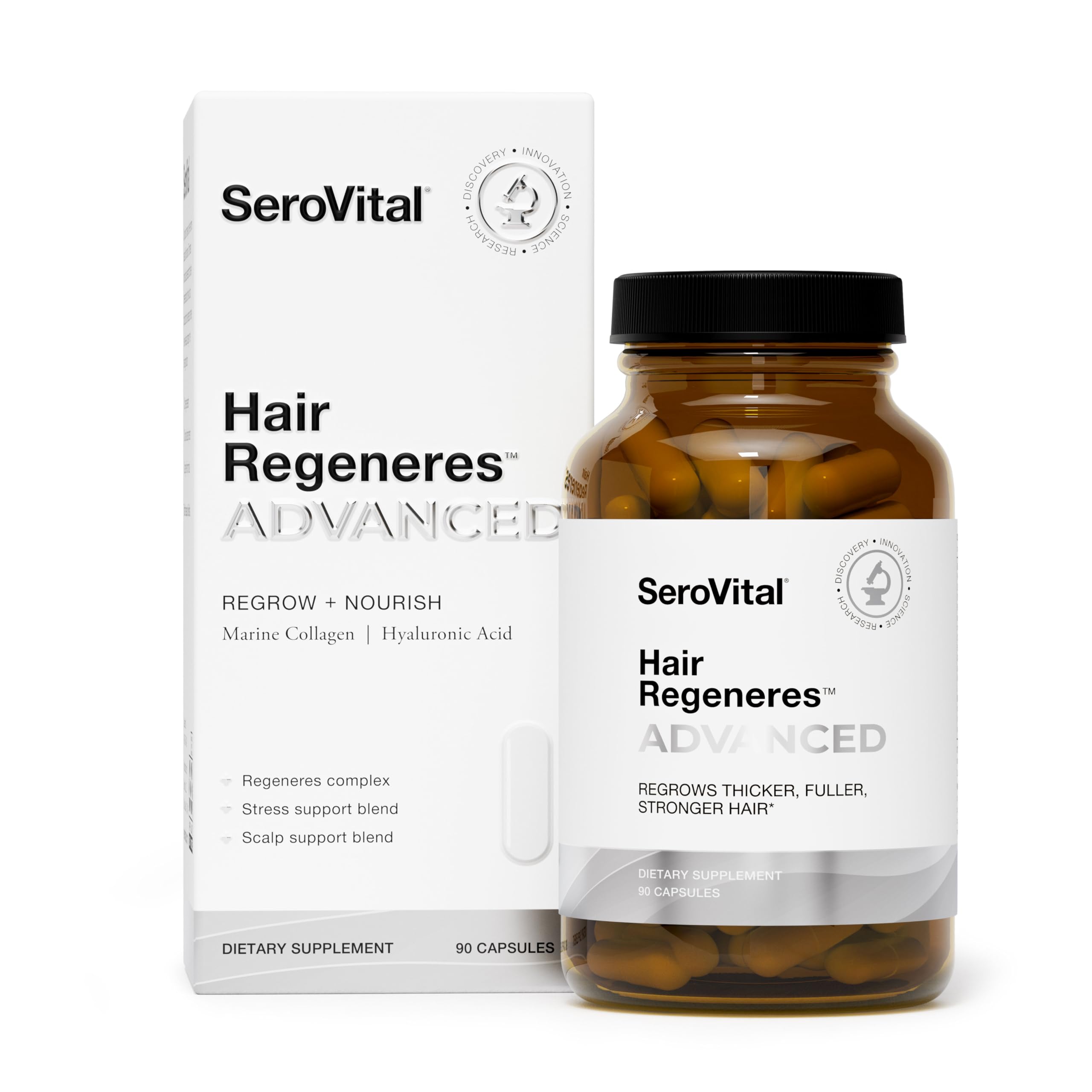 Foto 1 | Suplemento Serovital Hair Regeneres Advanced 90 Comprimidos - Venta Internacional.