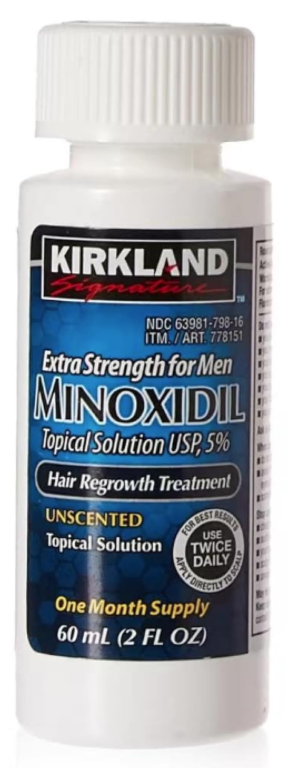 Foto 2 pulgar | Tratamiento Para El Crecimiento Del Cabello Kirkland Signature Minoxidil 5% - Venta Internacional.