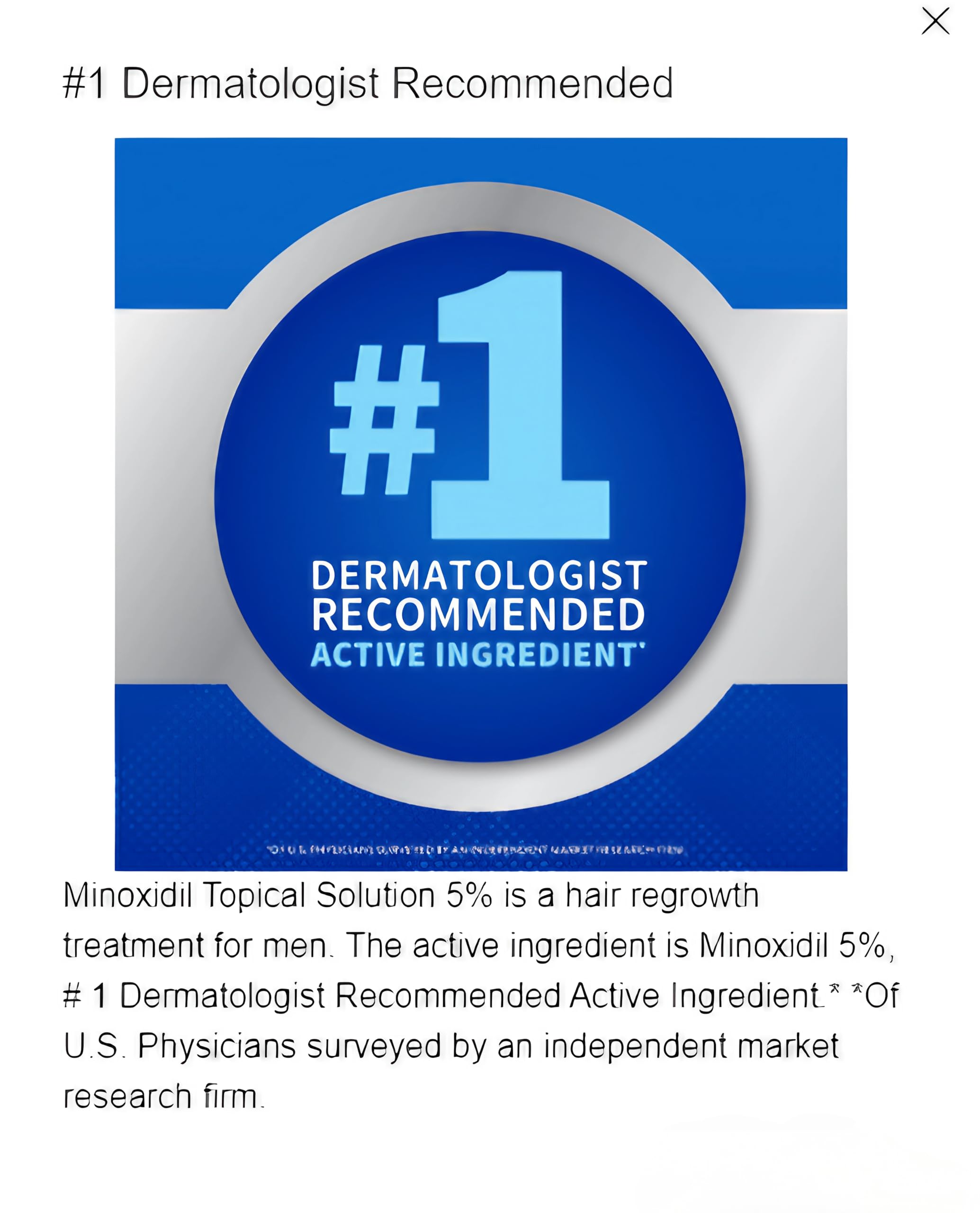 Foto 5 pulgar | Tratamiento Para El Crecimiento Del Cabello Kirkland Signature Minoxidil 5% - Venta Internacional.