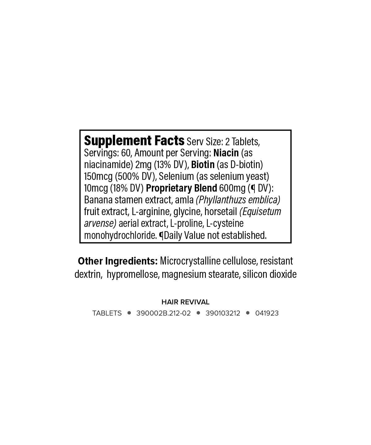Foto 3 pulgar | Suplemento Isagenix Hair Revival, 1 Botella, 120 Tabletas - Venta Internacional.