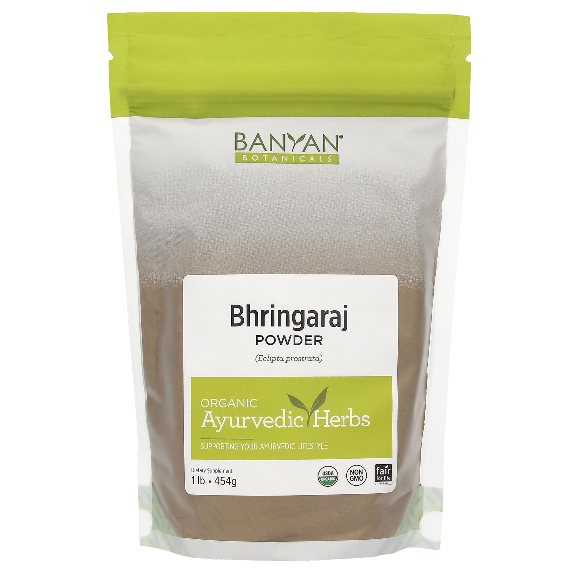 Foto 2 pulgar | Polvo De Hierbas Banyan Botanicals Bhringaraj Eclipta Alba 454 G - Venta Internacional.