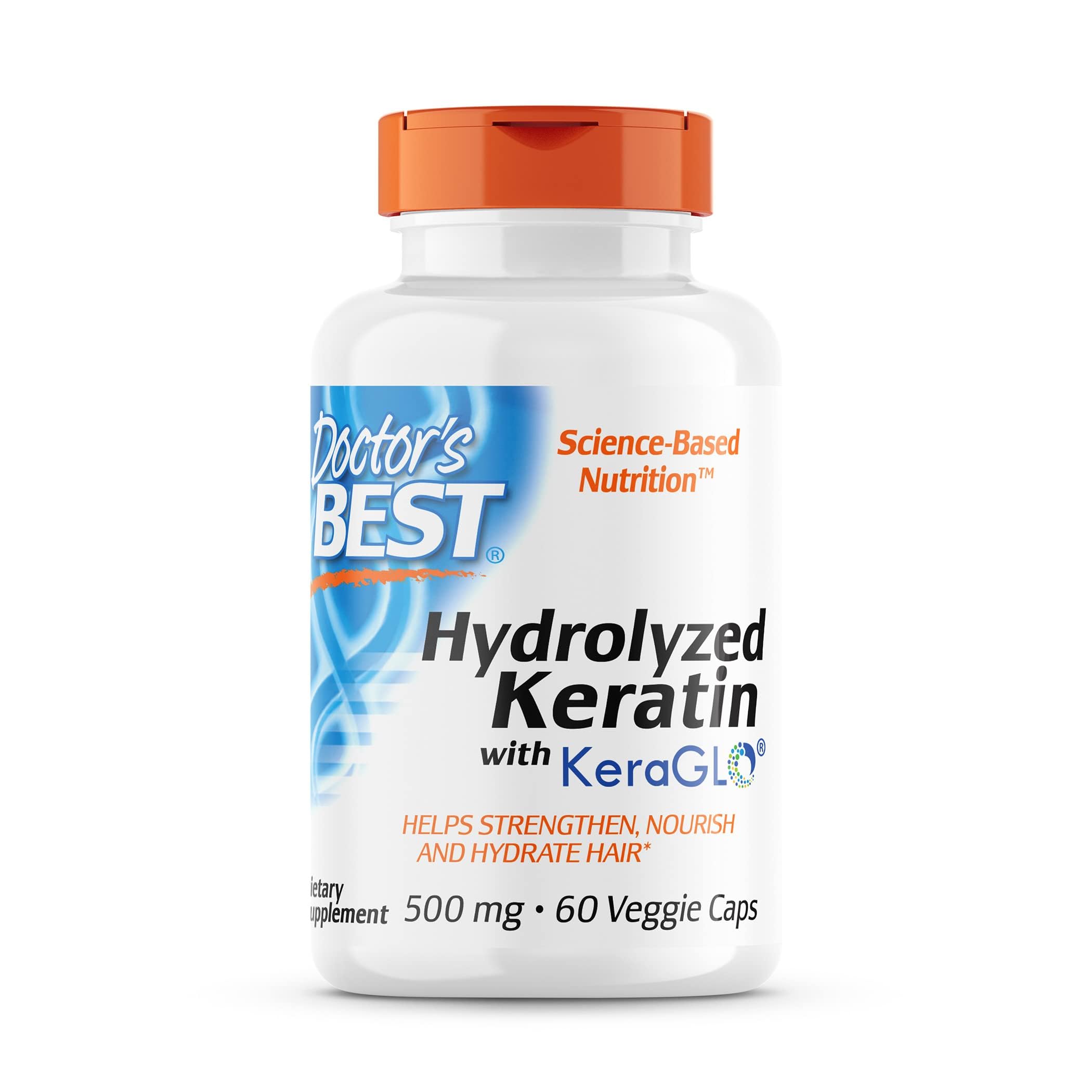 Foto 2 pulgar | Suplemento Doctor's Best De Queratina Hidrolizada Keraglo 500 Mg - Venta Internacional.