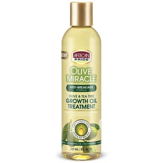 Foto 3 | Aceite De Crecimiento African Pride Olive Miracle Anti-rotura 237ml - Venta Internacional.