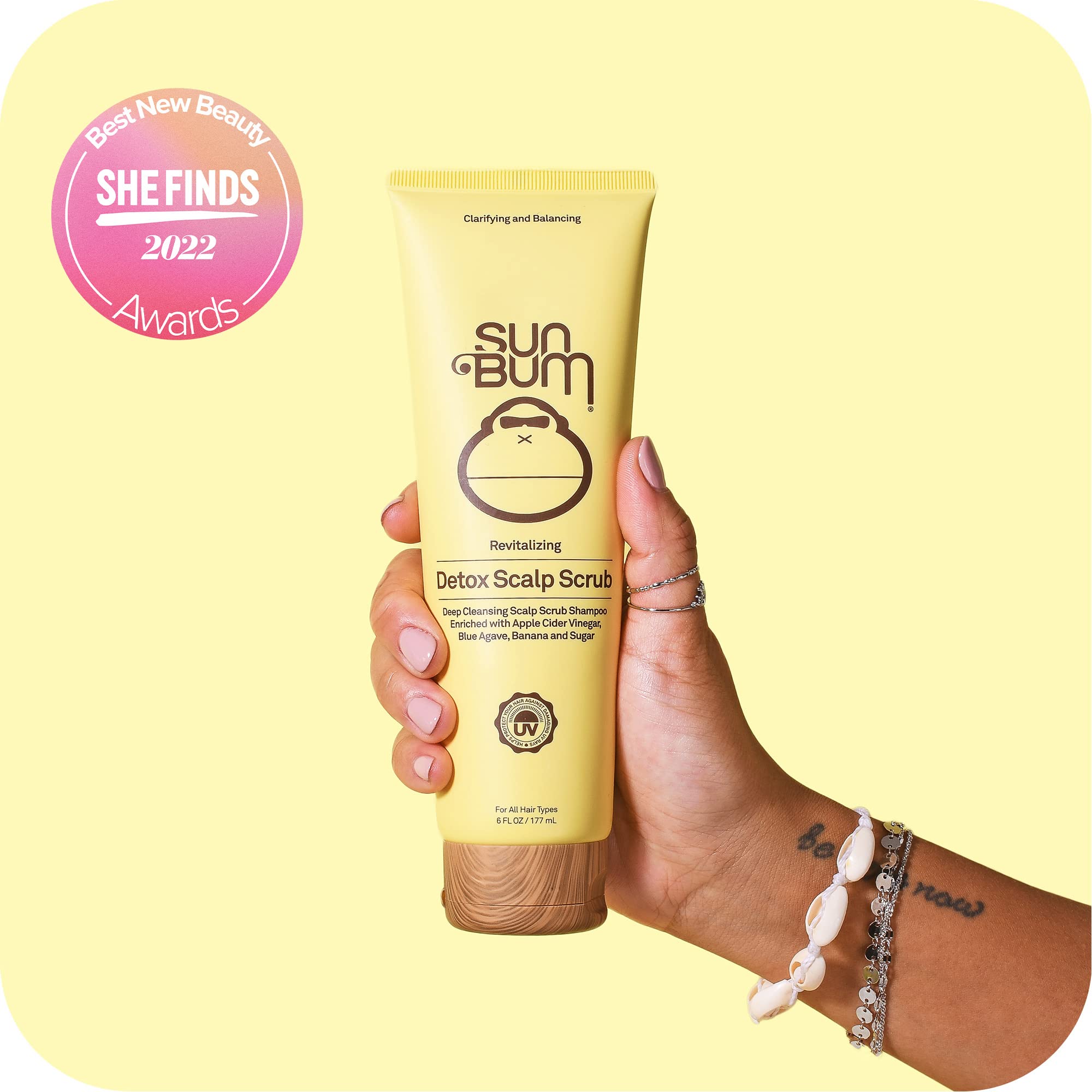 Foto 5 pulgar | Exfoliante Para Cuero Cabelludo, Revitalizante Y Desintoxicante, Vegano, 180 Ml - Venta Internacional.
